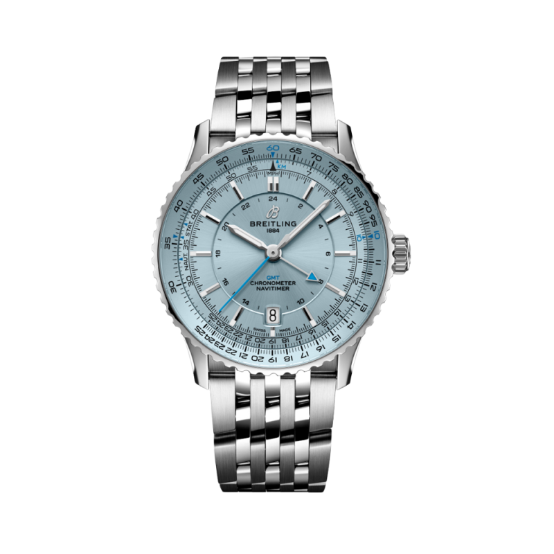 NAVITIMER AUT D ICE BLU BRACELET 41