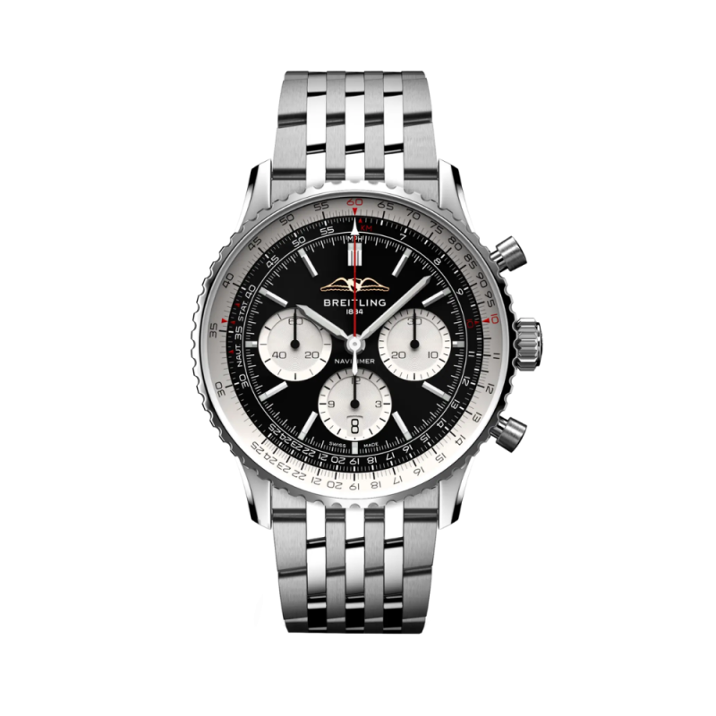 NAVITIMER B01 CHR AUT STL STL D BLK 43 (1)