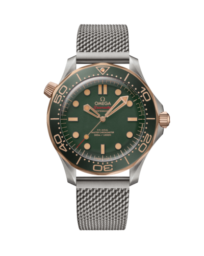 Omega Seamaster Diver 300M SM DIVER AUT TIT BRZ TIT MESH D GREEN 42