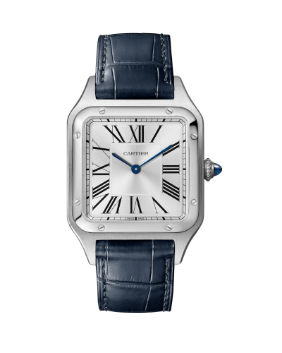 SANTOS DUMONT QTZ STL ALL SIL 43
