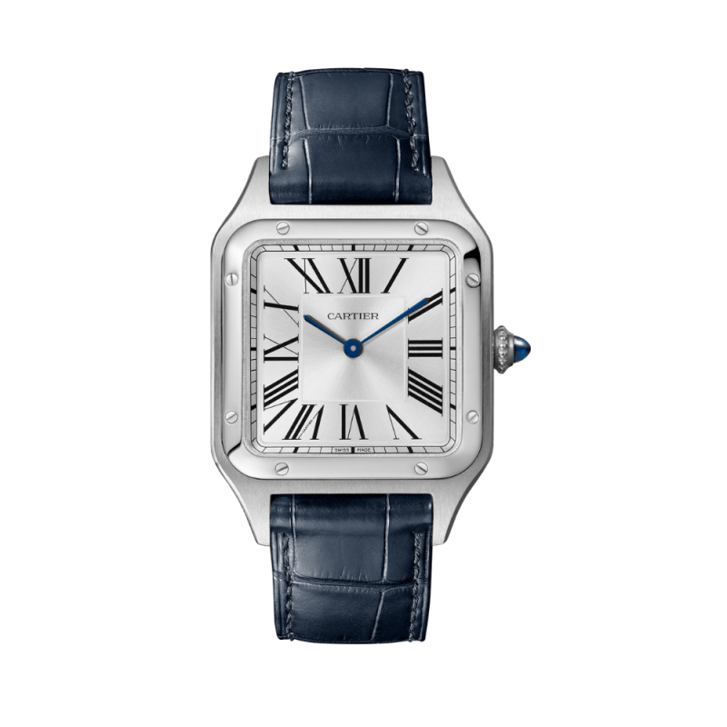 SANTOS DUMONT QTZ STL ALL SIL 43