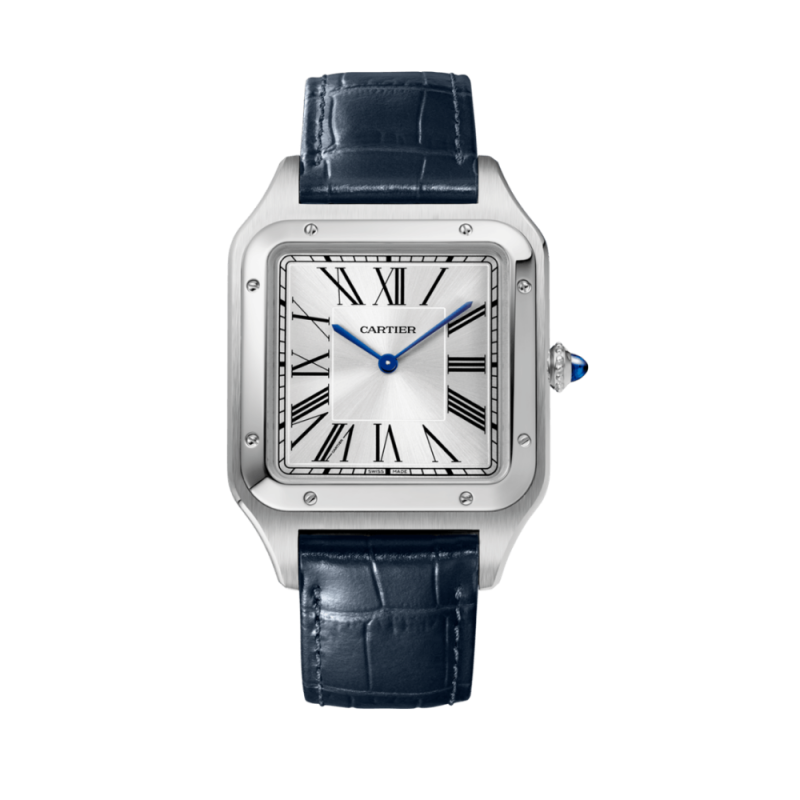 SANTOS DUMONT XL HW STL ALL SIL 46