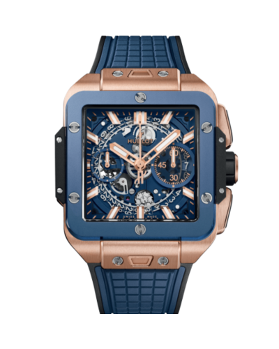 Square Bang Unico King Gold Blue Ceramic